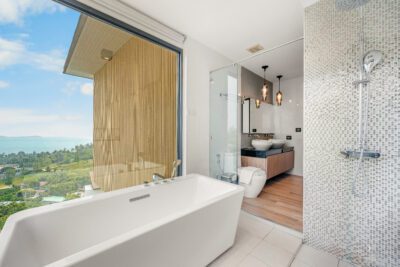 Bedroom 1 villa yoco jacuzzi vith view