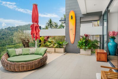 Villa yoco terrace view