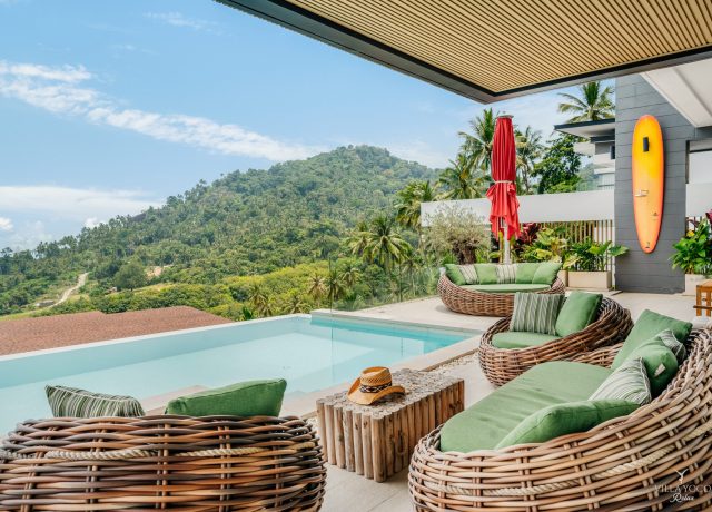 Terrace with relax area