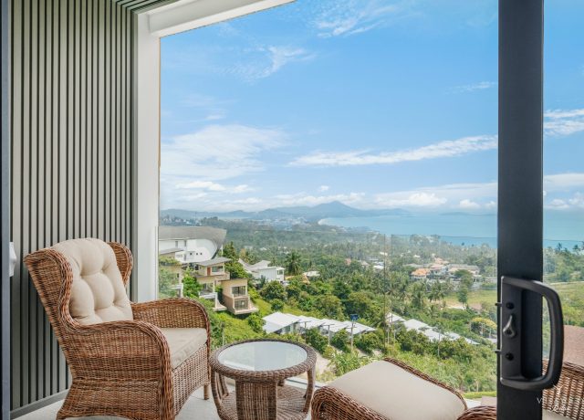 Villa yoco balcony view chaweng