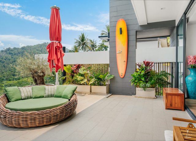 Villa yoco terrace view